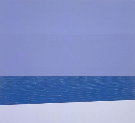  &nbsp;, Sea and Sky (White Boat), 2004