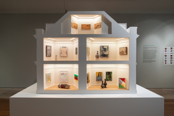 Caragh Thuring in "Masterpieces in Miniature: The 2021 Model Art Gallery," at Pallant House Gallery, Chichester