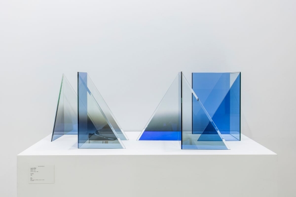 Larry Bell in a "Presentation of Gallery Artists" at Hauser and Wirth, Hong Kong
