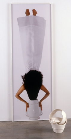 Janine Antoni in "The Sensation of Space" at The Warehouse, Dallas TX