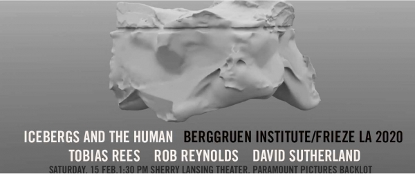 Artist Talk: Rob Reynolds at the Berggruen Institute, Los Angeles
