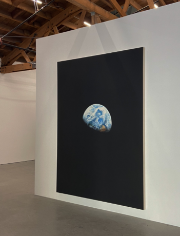 Rob Reynolds in "Emergency on Planet Earth: In a Time Close to Now" at UTA Artist Space, Beverley Hills